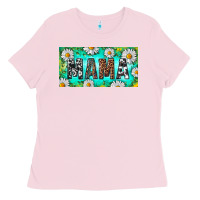 Turquoise And Daisy Mama Ladies Tee | Teevron