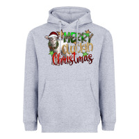 Heather Grey merry cluckin christmas Heavyweight Hoodie - SublimationCraftShop