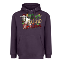 Plum merry cluckin christmas Heavyweight Hoodie - SublimationCraftShop
