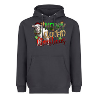 Smoke merry cluckin christmas Heavyweight Hoodie - SublimationCraftShop