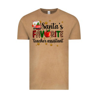 Vintage Camel santa's favorite teacher assistant Vintage Tee - AdoDesignShop