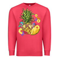 Cardinal pineapple enjoying Premium Sweatshirt - BarkalooDesign