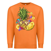 Carrot pineapple enjoying Premium Sweatshirt - BarkalooDesign