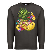 Smoke pineapple enjoying Premium Sweatshirt - BarkalooDesign