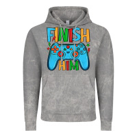 Cloud Rock finish him Vintage Hoodie - JahusDesignShop