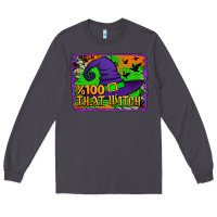 Smoke Witch's Hat 100 That Witch Long Sleeve Tee - Jasminsmagicworld