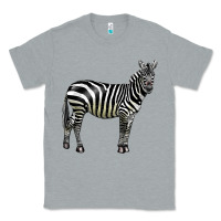 Heather Grey zebra Classic Tee - LillyAllenDesigns
