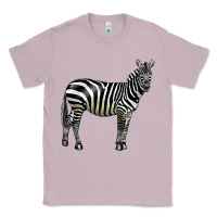 Lilac zebra Classic Tee - LillyAllenDesigns