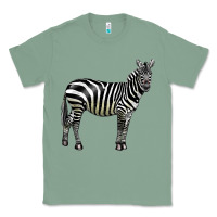 Sage zebra Classic Tee - LillyAllenDesigns