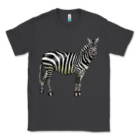 Smoke zebra Classic Tee - LillyAllenDesigns