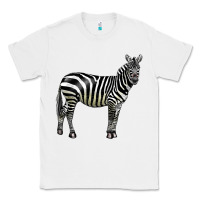 White zebra Classic Tee - LillyAllenDesigns