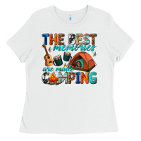 The Best Memories Are Made Camping Ladies Tee | Teevron