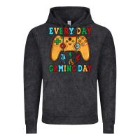 Vintage Black every day is gaming day Vintage Hoodie - JahusDesignShop
