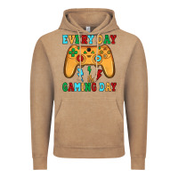 Vintage Coffee every day is gaming day Vintage Hoodie - JahusDesignShop