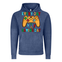 Vintage Denim every day is gaming day Vintage Hoodie - JahusDesignShop