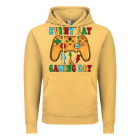 Vintage Mustard every day is gaming day Vintage Hoodie - JahusDesignShop