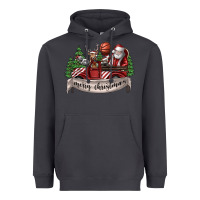 Smoke Merry Christmas Heavyweight Hoodie - SublimationCraftShop