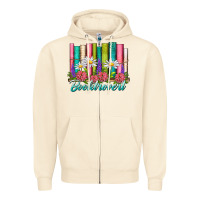Sandshell booktrovert Zipper Hoodie - NancyCooperArtShop