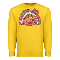 Lemon strawberry rainbow Premium Sweatshirt - BarkalooDesign