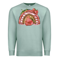 Seafoam strawberry rainbow Premium Sweatshirt - BarkalooDesign