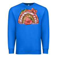 True Royal strawberry rainbow Premium Sweatshirt - BarkalooDesign