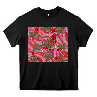 Black valentine's day hearts bow and arrow Heavy Core Tee - RanaPortraitStore