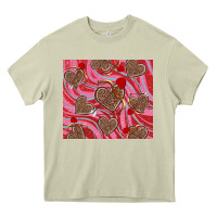 Mossy valentine's day hearts bow and arrow Heavy Core Tee - RanaPortraitStore