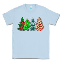 Dusty Blue Christmas tree cakes and Christmas trees  ado Classic Tee - AdoDesignShop