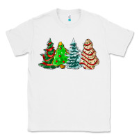 White Christmas tree cakes and Christmas trees  ado Classic Tee - AdoDesignShop
