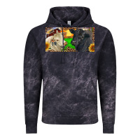 Cloud Black Charolais Bull And Black Angus Bull With Farm Vintage Hoodie - RanaPortraitStore