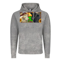 Cloud Rock Charolais Bull And Black Angus Bull With Farm Vintage Hoodie - RanaPortraitStore