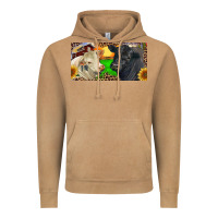 Vintage Camel Charolais Bull And Black Angus Bull With Farm Vintage Hoodie - RanaPortraitStore