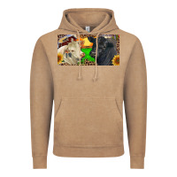 Vintage Coffee Charolais Bull And Black Angus Bull With Farm Vintage Hoodie - RanaPortraitStore