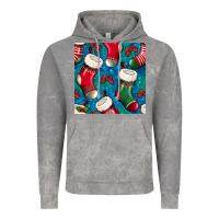 Cloud Rock christmas socks seamless pattern Vintage Hoodie - BundleAndBundleShop