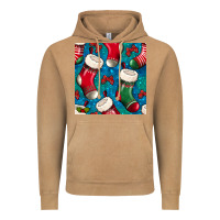 Vintage Camel christmas socks seamless pattern Vintage Hoodie - BundleAndBundleShop