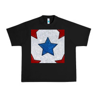 Black Glitter 4th Of July Seamless Pattern Urban Heavy Tee - BundleAndBundleShop