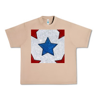 Burro Glitter 4th Of July Seamless Pattern Urban Heavy Tee - BundleAndBundleShop