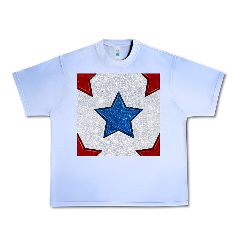 Glitter 4th Of July Seamless Pattern Urban Heavy Tee by BundleAndBundleShop | Teevron