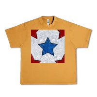 Peanut Butter Glitter 4th Of July Seamless Pattern Urban Heavy Tee - BundleAndBundleShop