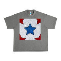 Tornado Glitter 4th Of July Seamless Pattern Urban Heavy Tee - BundleAndBundleShop