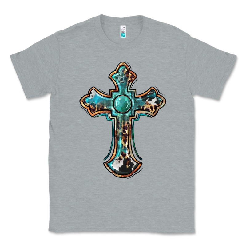 Western Cross Classic Tee by BarkalooDesign | Teevron