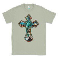 Matcha western cross Classic Tee - BarkalooDesign