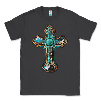 Smoke western cross Classic Tee - BarkalooDesign
