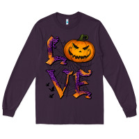 Plum Love Halloween Long Sleeve Tee - Jasminsmagicworld