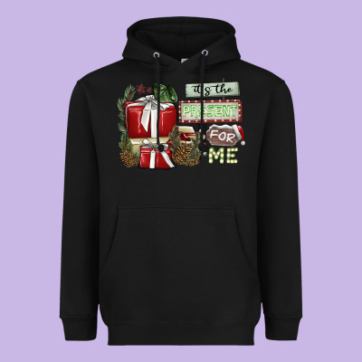 It's The Present For Me Heavyweight Hoodie Designed By Sublimationcraftshop