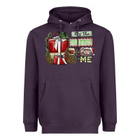 Plum It's The Present For Me Heavyweight Hoodie - SublimationCraftShop