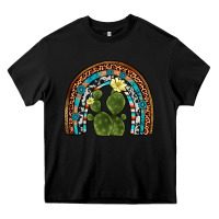 Black cactus gemstone rainbow Heavy Core Tee - Artiststas