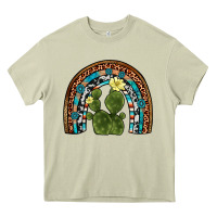 Mossy cactus gemstone rainbow Heavy Core Tee - Artiststas
