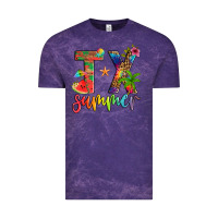 Cloud Purple tx summer Vintage Tee - Artiststas