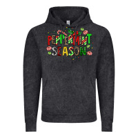 Vintage Black peppermint season Vintage Hoodie - AdoDesignShop